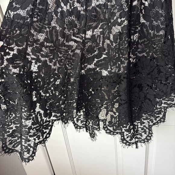Elegant Classy Black Lace Dress small - Picture 4 of 6